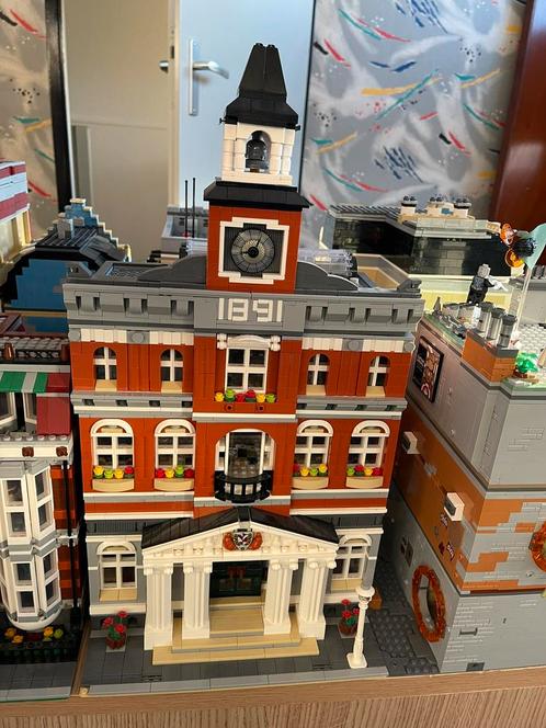 Lepin city hall 15003, Kinderen en Baby's, Speelgoed | Duplo en Lego, Gebruikt, Ophalen of Verzenden