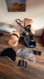 Kinderwagen van Anex, kleur cognac, Met autostoeltje, Zo goed als nieuw, Combiwagen, Ophalen