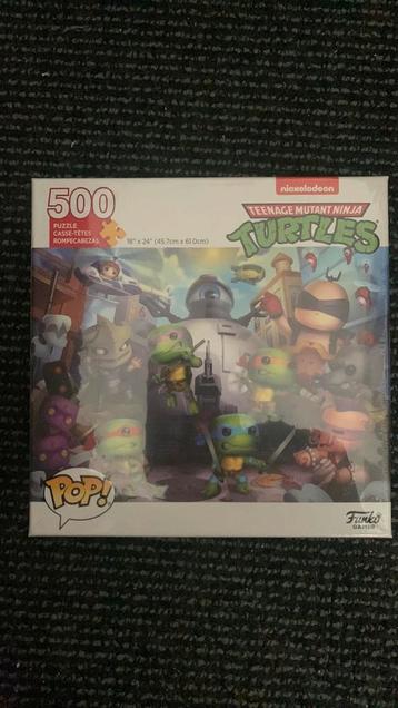 Puzzel 500 stukjes Teenage Mutant Ninja Turtles beschikbaar voor biedingen