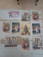 Brocante kerst kaarten Set 1, Antiek en Kunst, Curiosa en Brocante, Ophalen of Verzenden