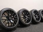 19 Inch Mercedes A / GLA AMG 5x112 Continental winterbanden, 19 inch, Gebruikt, ., Banden en Velgen