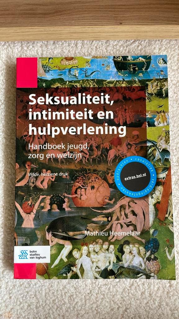 Seksualiteit, intimiteit en hulpverlening, Boeken, Schoolboeken, Zo goed als nieuw, Nederlands, Overige niveaus, Ophalen of Verzenden