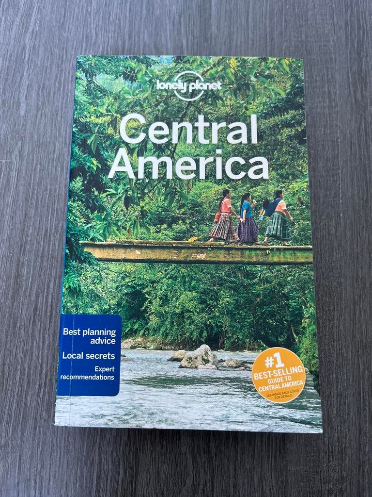 Lonely Planet Central America Reisgids, Boeken, Reisgidsen, Lonely Planet, Budget, Zo goed als nieuw, Reisgids of -boek
