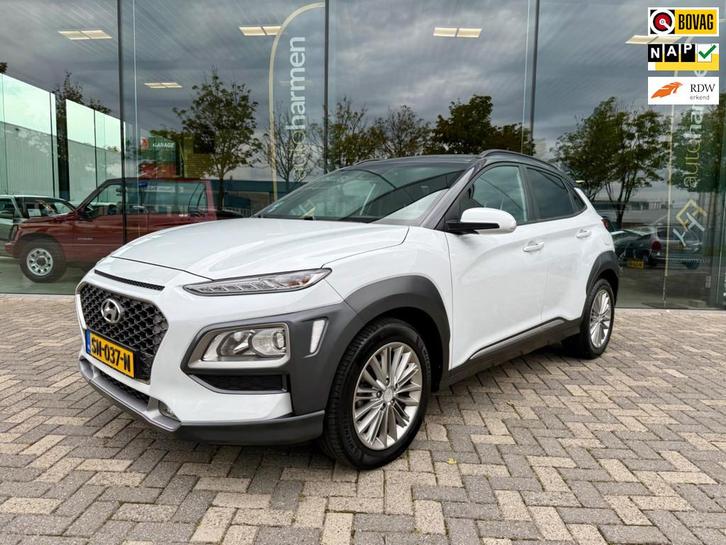 Hyundai Kona 1.0T Fashion 120pk, NAP, CarPlay, 1e eigenaar, Auto's, Hyundai, Bedrijf, Te koop, Kona, ABS, Achteruitrijcamera, Airbags