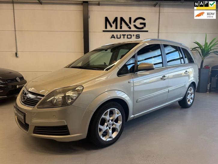 Opel Zafira 2.2 Cosmo 7P|LEDER|TREKH.|PDC V&A|CRUIS|NAP|, Auto's, Opel, Bedrijf, Te koop, Zafira, ABS, Airbags, Airconditioning