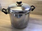 Soeppan 22cm hoog doorsnede25 cm, Huis en Inrichting, Keuken | Potten en Pannen, Ophalen, Gebruikt, Rvs, Kookpan of Snelkookpan