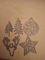 Cutting dies/stans kerst, Hobby en Vrije tijd, Kaarten | Zelf maken, Ophalen, Zo goed als nieuw, Kerst, Pons of Mal