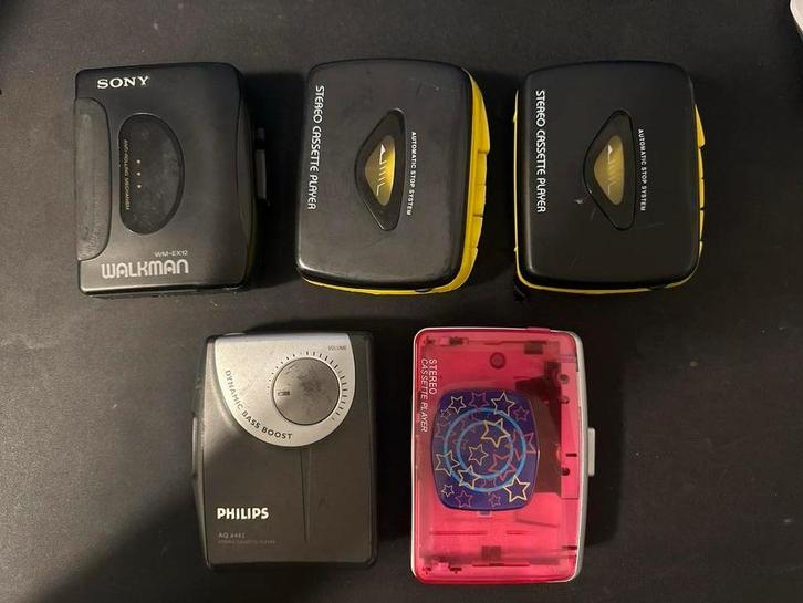 Vintage Walkmans & Cassettespelers - Collectie, Audio, Tv en Foto, Walkmans, Discmans en Minidiscspelers, Walkman, Ophalen of Verzenden