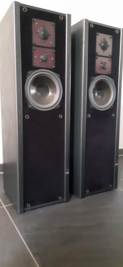 Elac ELR 105, Audio, Tv en Foto, Luidsprekers, Gebruikt, Front, Rear of Stereo speakers, 60 tot 120 watt, Overige merken, Ophalen