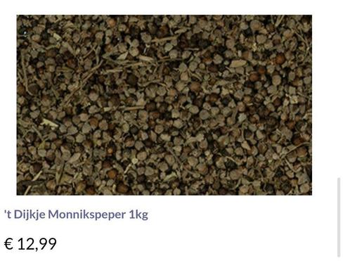 't Dijkje Monnikspeper 1kg, Dieren en Toebehoren, Paarden en Pony's | Verzorgingsproducten, Nieuw, Ophalen of Verzenden