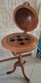 Houten drank/ likeur tafel 115 cm hoog x 56 cm doorsnee, Ophalen of Verzenden, Gebruikt, Hout, 75 cm of meer