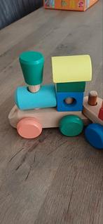 houten blokkentrein Hema, Ophalen, Duw- of Trekspeelgoed