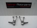 Set Duo Passagiers Voetsteunen Kawasaki ZX6R Ninja 2005-2006, Motoren, Onderdelen | Kawasaki, Gebruikt