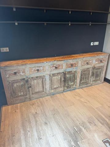 2x kast dressoir antiek brocante beschikbaar voor biedingen