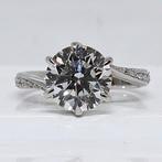 25 Lab Grown 3.22 Carat Diamanten ring, Certificaat, 17 mm, Verzenden, Geen, Nieuw, 17 tot 18