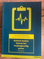 Kritisch denken binnen het veprleegkundig proces, Judith M. Wilkinson, Nederlands, Ophalen of Verzenden, Zo goed als nieuw