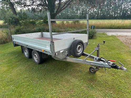 Saris plateau aanhanger/ tandemasser, Auto diversen, Aanhangers en Bagagewagens, Gebruikt, Ophalen