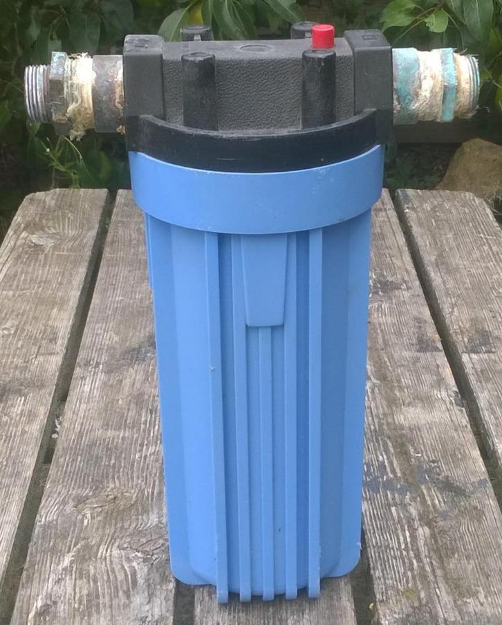 Waterfilter Blue 10 inch - 25 cm, Caravans en Kamperen, Camper-accessoires, Gebruikt, Ophalen of Verzenden