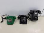 Drie Vintage Telefoontoestellen, Ophalen of Verzenden, Gebruikt, 1 handset