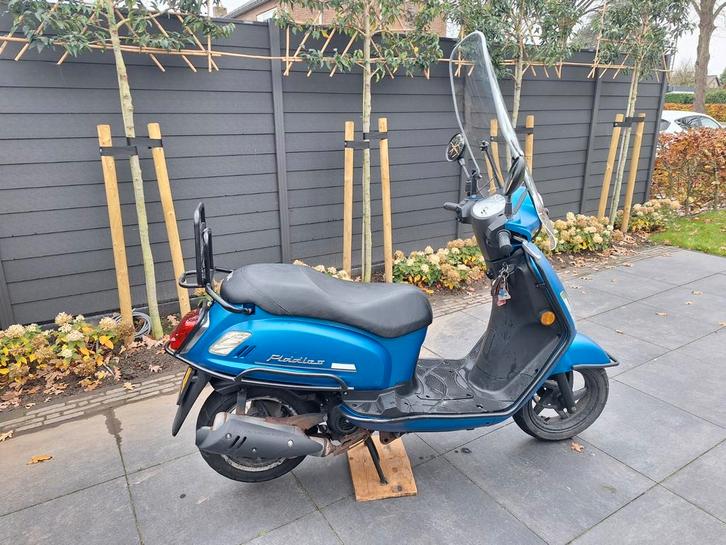 Sym Fiddle 2, Fietsen en Brommers, Snorfietsen en Snorscooters, Gebruikt, SYM, Benzine, Ophalen