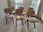 Set van 6 schaarstoelen Louis van Teeffelen voor Wébé, Ophalen, Gebruikt, Vintage, Stof