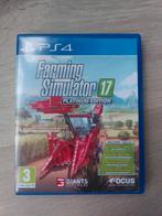 Farming Simulator 17 - Platinum Edition - PS4/PS5, Online, 1 speler, Ophalen of Verzenden, Zo goed als nieuw