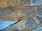Leren broek | Broek van leer | Dames maat S, Bruin, Ophalen of Verzenden, Maat 36 (S), Lang