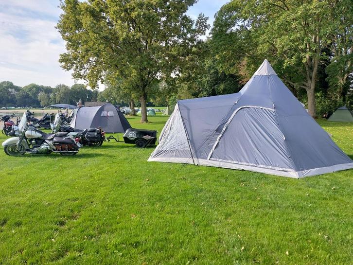 grote tipitent Skandika (6 pers.), Caravans en Kamperen, Tenten, tot en met 6, Gebruikt, Ophalen of Verzenden