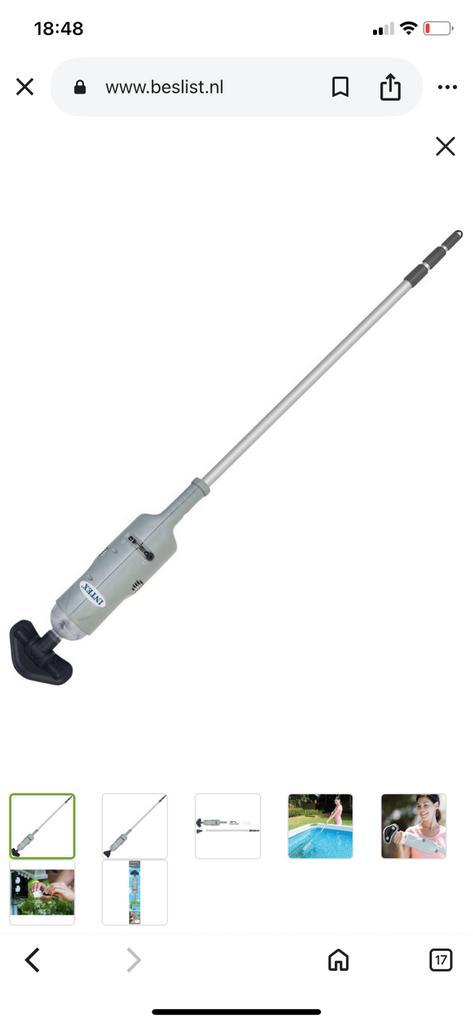 Zwembadstofzuiger, Tuin en Terras, Zwembad-toebehoren, Zo goed als nieuw, Ophalen of Verzenden