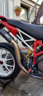 Wit gepoedercoat frame achter hypermotard, Motoren, Ophalen of Verzenden