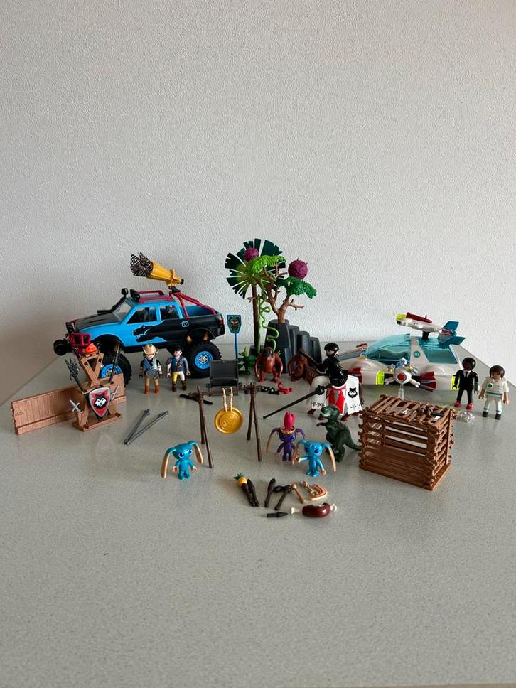 Playmobil sets ‘Super 4’, Kinderen en Baby's, Speelgoed | Playmobil, Zo goed als nieuw, Ophalen