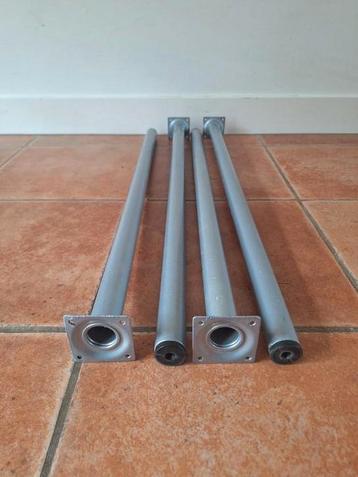 Set van 4 metalen tafelpootjes | 75cm hoog beschikbaar voor biedingen