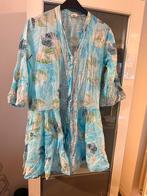 Lichtblauwe Zomerjurk Boho Maat 42/44, Maat 38/40 (M), Blauw, Ophalen of Verzenden, Zo goed als nieuw