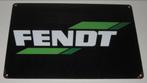 FENDT TRACTOR : Metalen Bord Logo FENDT Tractor, Verzenden, Nieuw, Reclamebord