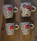 Douwe Egberts Dutch Indigo Kopjes & Mokken, Huis en Inrichting, Keuken | Servies, Gebruikt, Keramiek, Ophalen of Verzenden, Overige stijlen