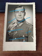 Foto Duitse militair in Middelburg WO2, Ophalen of Verzenden, Landmacht, Duitsland, Foto of Poster