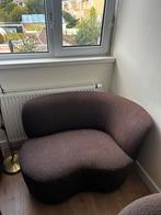 WOOOD fauteuil Stone rechts bruin, Ophalen, Eenpersoons, Minder dan 75 cm, Zo goed als nieuw