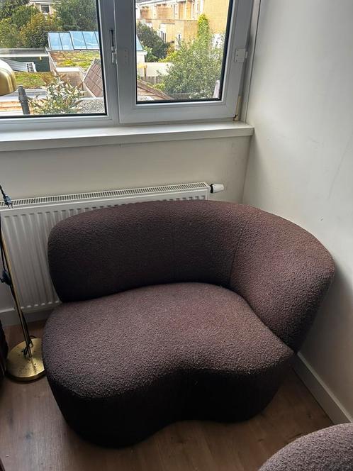WOOOD fauteuil Stone rechts bruin, Huis en Inrichting, Banken | Sofa's en Chaises Longues, Zo goed als nieuw, Eenpersoons, Minder dan 150 cm