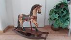 Antiek houten hobbelpaard vintage, Antiek en Kunst, Antiek | Speelgoed, Ophalen