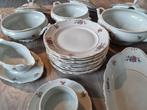 Porselein bloemem servies. 22delig. Carl Tielsch&Co. Vintage, Ophalen