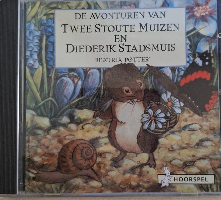 Beatrix Potter TWEE STOUTE MUIZEN EN DIEDERIK STADSMUIS, Boeken, Luisterboeken, Ophalen of Verzenden