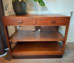 Amsterdamse School theekastje dressoir, Huis en Inrichting, Ophalen, 50 tot 100 cm, Zo goed als nieuw, 25 tot 50 cm