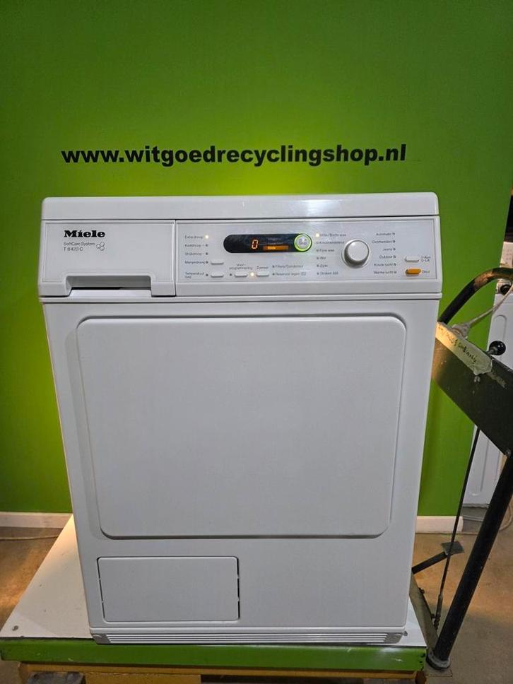 MIELE SOFTCARE SYSTEM T8423 Condensdroger, Witgoed en Apparatuur, Wasdrogers, Refurbished, Condens, Voorlader, 6 tot 8 kg, 85 tot 90 cm