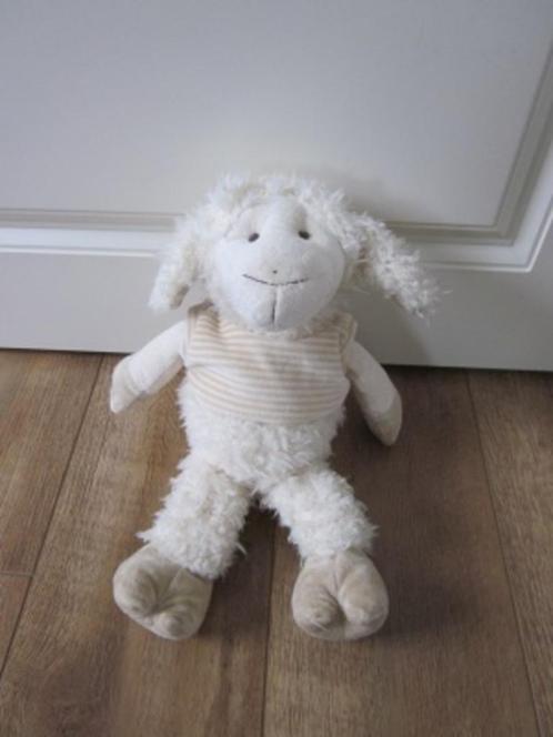 The originals Mars en More  ruwharig wit pluche schaap knuff, Kinderen en Baby's, Speelgoed | Knuffels en Pluche, Nieuw, Overige typen