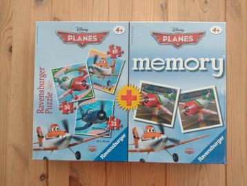 Ravensburger Planes puzzel en memory beschikbaar voor biedingen