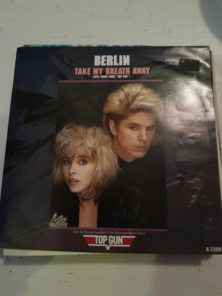 Berlin 7 inch take my breath away, Ophalen of Verzenden, Zo goed als nieuw, Pop