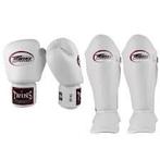 Twins 14oz Handschoenen + Scheenbeschermers Maat M Wit Windy, Ophalen of Verzenden, Nieuw, Overige