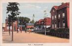 Tiel - Konijnenwal met wandelaars (gel. 1929), Ophalen of Verzenden, 1920 tot 1940, Gelopen, Gelderland