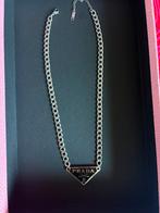 Prada ketting zilver, Sieraden, Tassen en Uiterlijk, Kettingen, Ophalen of Verzenden, Nieuw, Zilver
