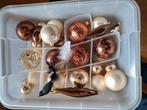 Doos met diverse kerstballen, Diversen, Kerst, Ophalen of Verzenden, Zo goed als nieuw